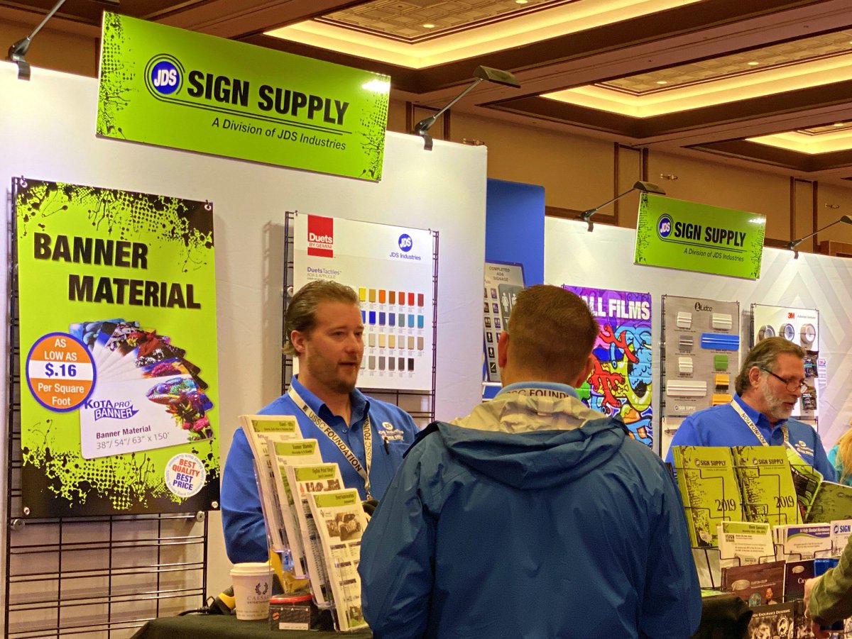 USSignCouncil's tweet image. The USSC Foundation is grateful to each of the amazing exhibitors that helped make #TheSignExchange 2019 a success! Here are just a FEW of the businesses that brought their products and expertise to the show! @Daktronics @SignSourceUS @jdsindustries @TubeliteCompany