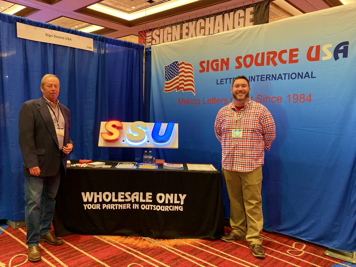USSignCouncil's tweet image. The USSC Foundation is grateful to each of the amazing exhibitors that helped make #TheSignExchange 2019 a success! Here are just a FEW of the businesses that brought their products and expertise to the show! @Daktronics @SignSourceUS @jdsindustries @TubeliteCompany