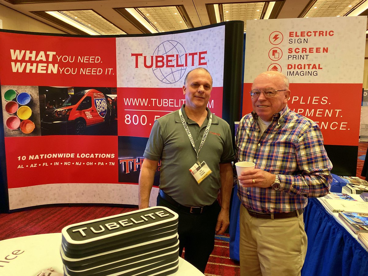 USSignCouncil's tweet image. The USSC Foundation is grateful to each of the amazing exhibitors that helped make #TheSignExchange 2019 a success! Here are just a FEW of the businesses that brought their products and expertise to the show! @Daktronics @SignSourceUS @jdsindustries @TubeliteCompany