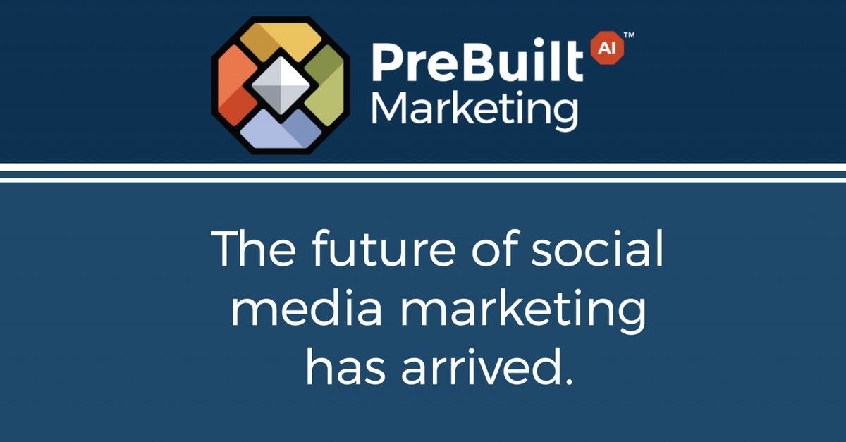 bstarnes71's tweet photo. Take your social media marketing to the next level! Social Media Marketing is great for any small business. But what if we mix in AI to save you time? Interested? Don't get left behind! 
https://t.co/s3z2Z8t9bI
#business https://t.co/OpKRP2YHh3