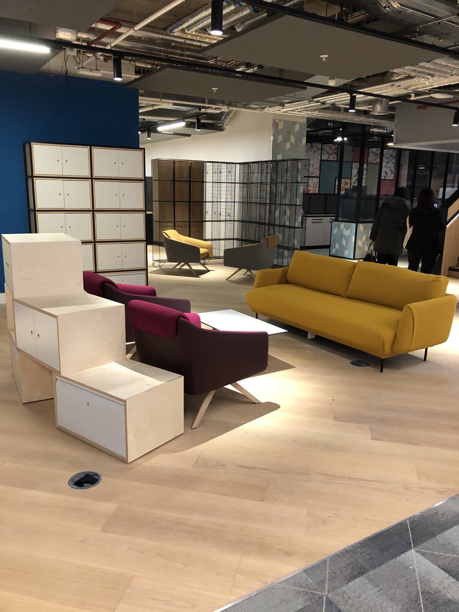 JackieGoodfello's tweet photo. Afternoon tour of ⁦@PwC_Midlands⁩ fabulous new home wef 2/1/20 #exciting times, amazing spaces #collaboration https://t.co/CiKVILcaIs
