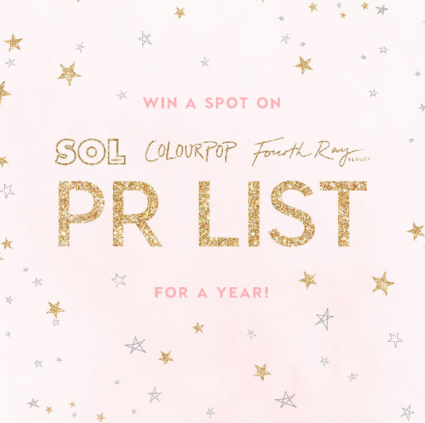 FourthRayBeauty (@fourthraybeauty) on Twitter photo ✨#GIVEAWAY ✨
Win a spot on our PR list and on our sister brands ColourPop & Sol Body! Checkout our FB & IG for an extra chance to win!
How to enter:
✨Like & RT
✨Follow: <a href="/ColourPopCo/">ColourPop Cosmetics</a> , <a href="/FourthRayBeauty/">FourthRayBeauty</a> & <a href="/SolBodyCo/">Sol Body</a> ✨#GIVEAWAY ✨
Win a spot on our PR list and on our sister brands ColourPop & Sol Body! Checkout our FB & IG for an extra chance to win!
How to enter:
✨Like & RT
✨Follow: <a href="/ColourPopCo/">ColourPop Cosmetics</a> , <a href="/FourthRayBeauty/">FourthRayBeauty</a> & <a href="/SolBodyCo/">Sol Body</a>
