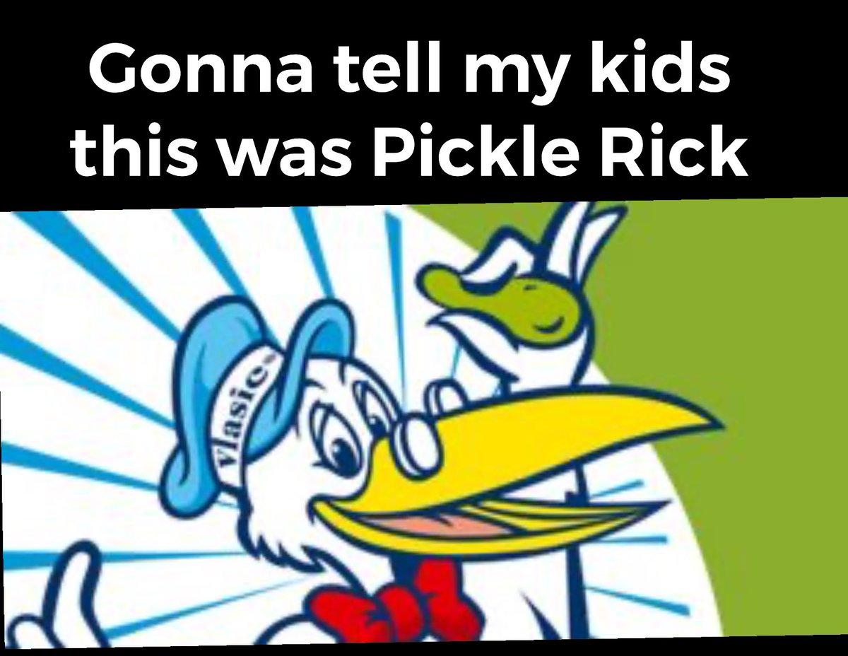 featherdagger0's tweet photo. Making memes is a great way to finish #NaNoWriMo right? #picklerick #rickAndMorty #vlassic https://t.co/XYpWfCgXVF