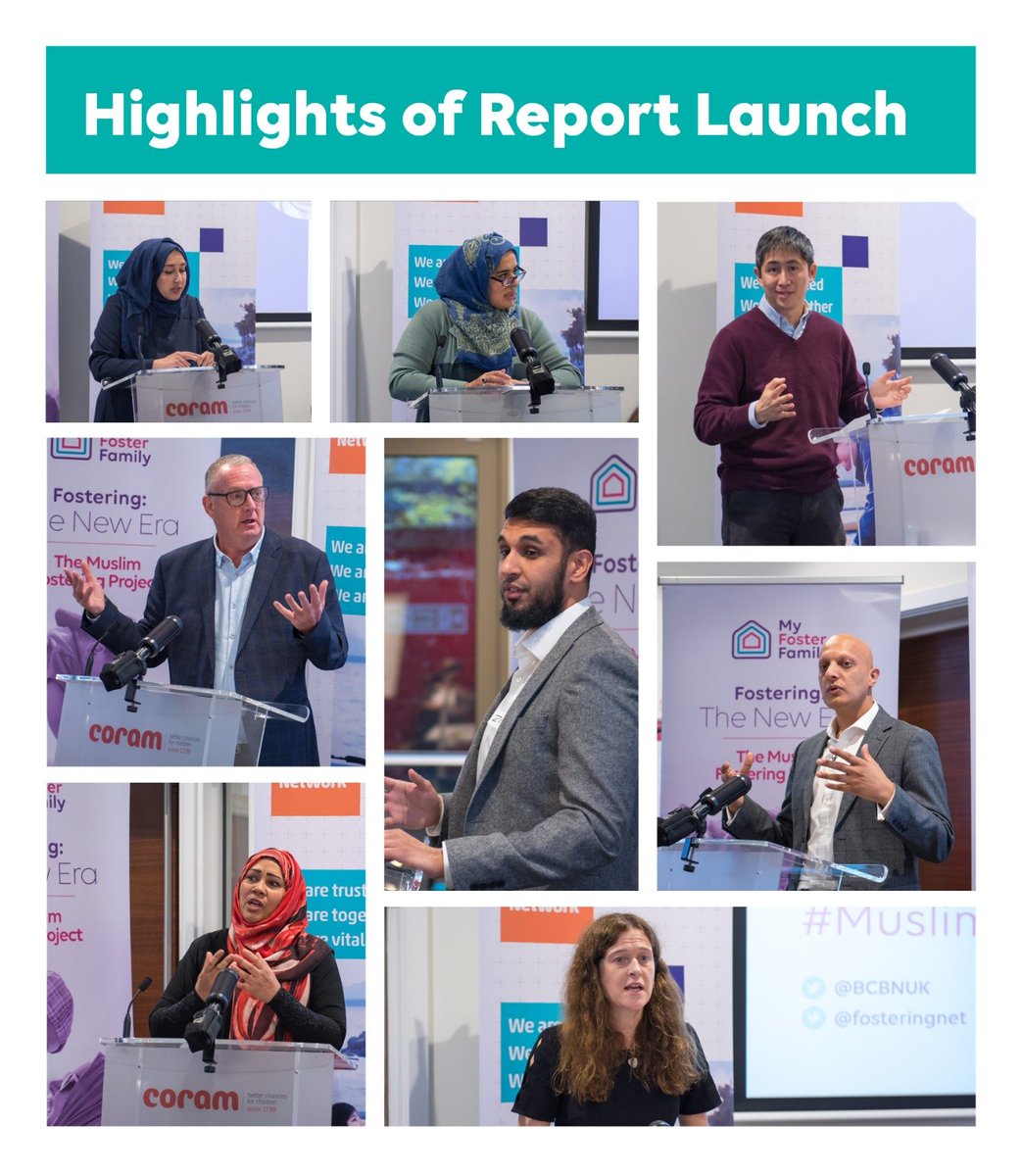 MuslimFostering's tweet photo. Highlights from the report launch #MuslimFosteringProject

'Barriers to recruiting Muslim Foster Carers'

Thank you to all the speakers and guests for making it a great success! 

Download the report here: https://t.co/D42QtnUZvv https://t.co/BXI2fyYqhD