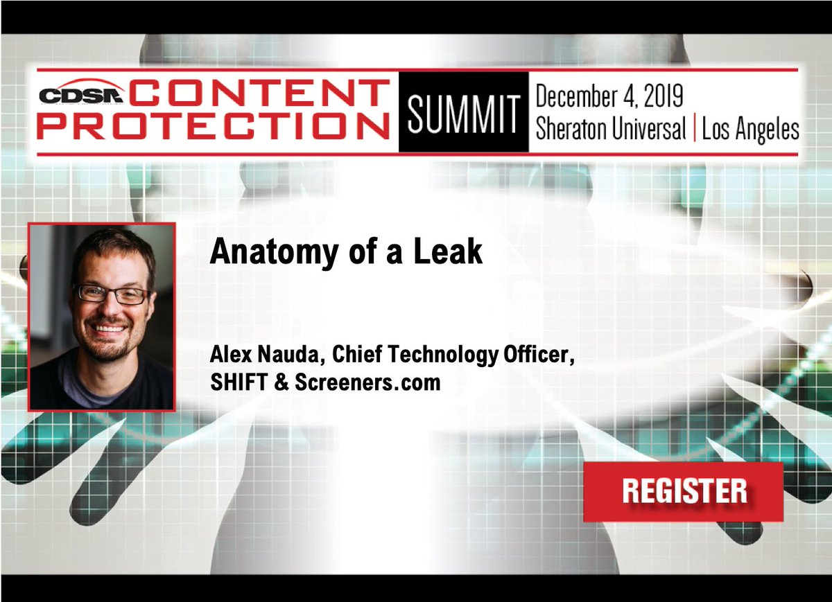 CDSAonline's tweet image. This session is conveying the importance of studying the #Anatomy of a #Leak moderated by Alex Nauda, Chief Technology Officer, @madewithSHIFT with Christian Kennel, Vice President, Media Operations and Digital Product, @warnerbros 
#SystemCompromise #NatureAndImplications