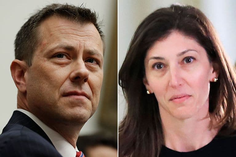 July 27, 2016: FBI’s Peter Strzok and Lisa Page discuss opening CI investigation on Trump. Lisa Page: 'Have we opened on him yet?'Peter Strzok: 'Opened on Trump'? /2