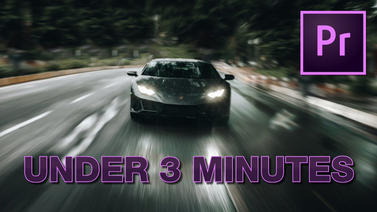 theletterisb's tweet image. How To Speed Ramp In Premiere Pro UNDER 3 MINUTES youtu.be/M9i9Xp9CNXM via @YouTube @Adobe @AdobeDACH @AdobePremiere #PremierePro #PremiereProCC #PremiereProTutorials