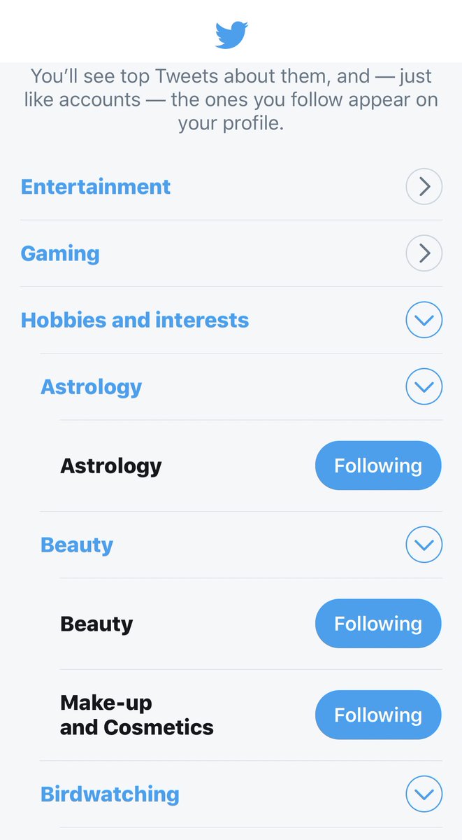 SophieScribbles's tweet image. Enjoying this little feature @Twitter  #followtopics