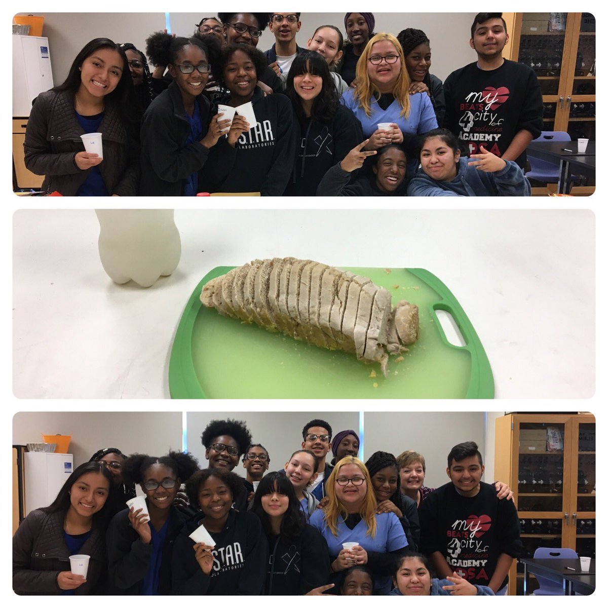 ChemCma's tweet photo. Successful food fermentation unit in microbiology class! Ginger ale and bread and cheese-oh, my!! ⁦@LJackieT⁩ ⁦@RenitaGJordan⁩ ⁦@cityofmedicine⁩ ⁦@DurhamPublicSch⁩ ⁦@DPS_science⁩ https://t.co/WmenqhYyAy