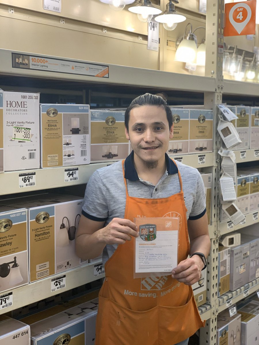 S/O to Hulbert for creating shareholder value 🛒🛍in D27 💡being a Packdown &amp; Bay Maintenance Guru. 🦾We appreciate all your hard work‼️. #6514HomeDepot #KEEPOrangePromise 🧡🧡