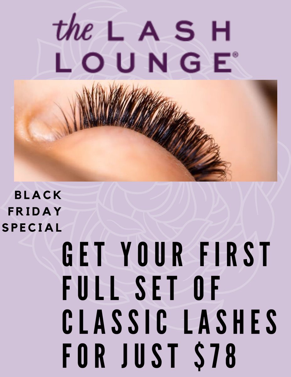 TheLashLounge_'s tweet photo. Want to look effortless beautiful this holiday season? Try Lashing with a new full set of eyelash extensions for only $78 | Limited time Black Friday Promo only available @thelashloungeraleighbriercreek | Call to book 👉🏼 984-400-5274 or Book Online https://t.co/Fjk1kE9J2B