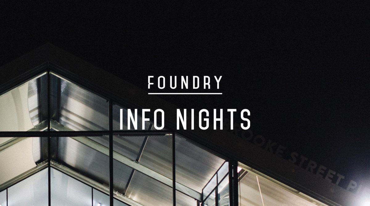 myfoundry's tweet photo. There's only one week to go until our Info Nights! Register here:
Launceston: https://t.co/gLSfWHMwEB
Hobart: https://t.co/Egw8sHRa4E https://t.co/fbFWSx4tpW