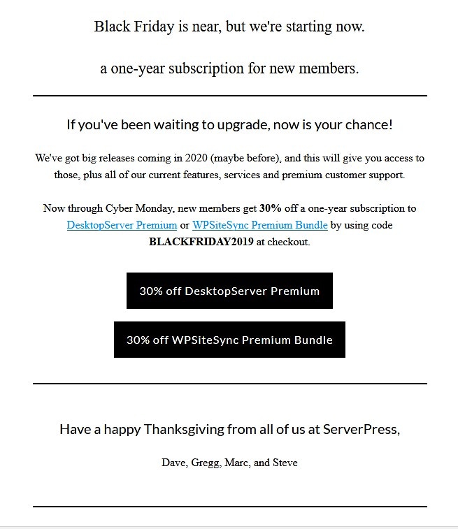 #BlackFriday #CyberMonday #WordPress #Workflow #Tools #WordPressService