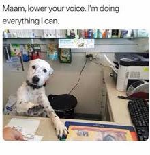“Before we had debit/credit cards” 

Lunch lady at high school: “NEGATIVE BALANCE!”

Me: