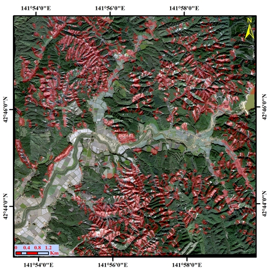 RemoteSens_MDPI's tweet photo. #Earthquake-Induced #Landslide Mapping for the 2018 #Hokkaido #EasternIburi Earthquake Using #PALSAR2 Data
by Yusupujiang Aimaiti, Wen Liu, Fumio Yamazaki and Yoshihisa Maruyama
👉https://t.co/0SLYJPJxpD
#SAR
#satellite
#remotesensing https://t.co/eVMBhq9t76