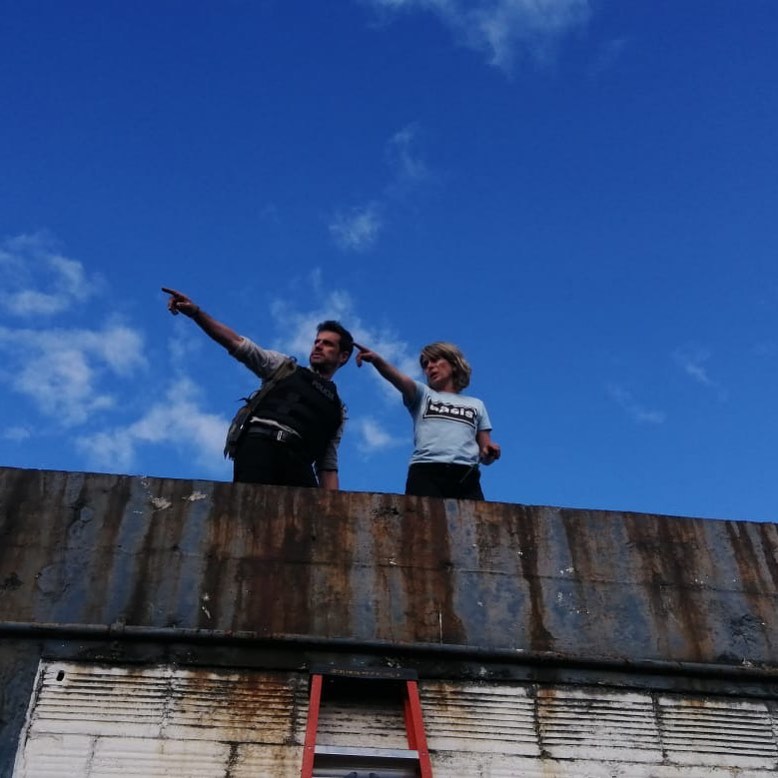 TeamMTacher's tweet photo. Espectacular pic de nuestro @MarkTacher con la directora de #OperacionPacifico #MonicaBotero a quien agradecemos
- Hasta el infinito y más allá @OpPacifico  @tacherman ph:  @juanschanda -
.
#MarkTacher #monicabotero #behindthescenes #foxtelecolombia #telemundo #colombia https://t.co/yqVLhLP8e1