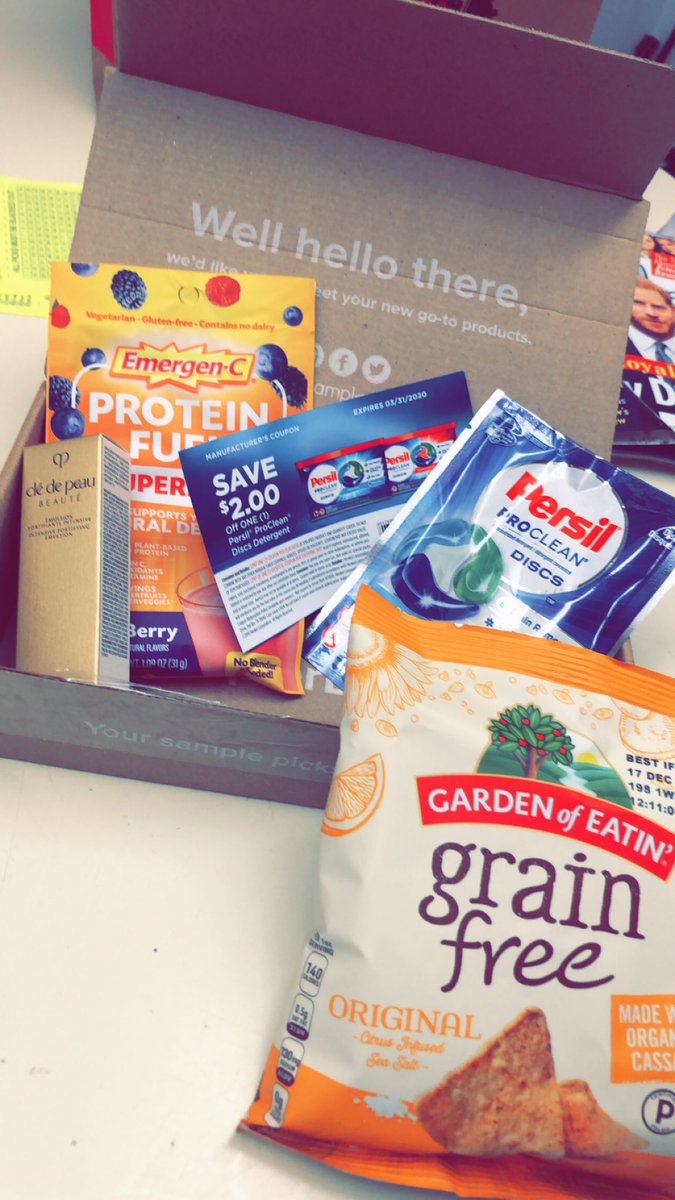 stacilanelle6's tweet photo. @sample thank you for the awesomeness #lovesamples #stayhealthy @PersilProClean https://t.co/cAclJMMv3Q