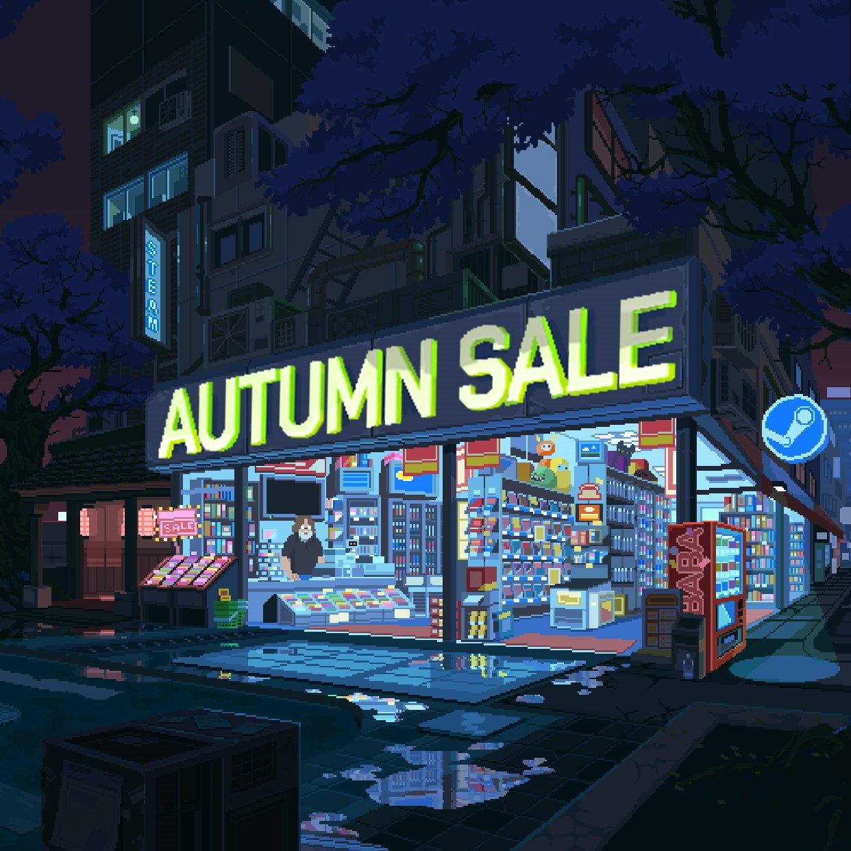 Playism Steamオータムセール が開始になりましたね Playismタイトルも最大80 Offです 10月にリリースされたばかりの 幻想郷萃夜祭 も初セールで Off 全世界売上1位にもなった力作を是非 この機会にgetしてください 他にも魅力的な作品が