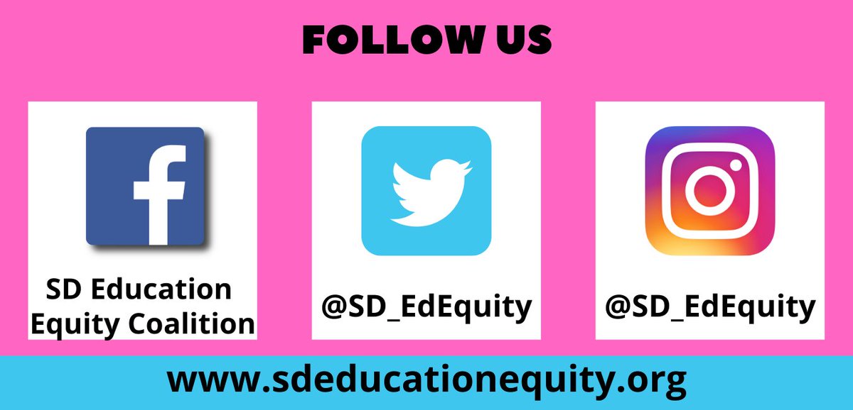 South Dakota Education Equity Coalition tweet media