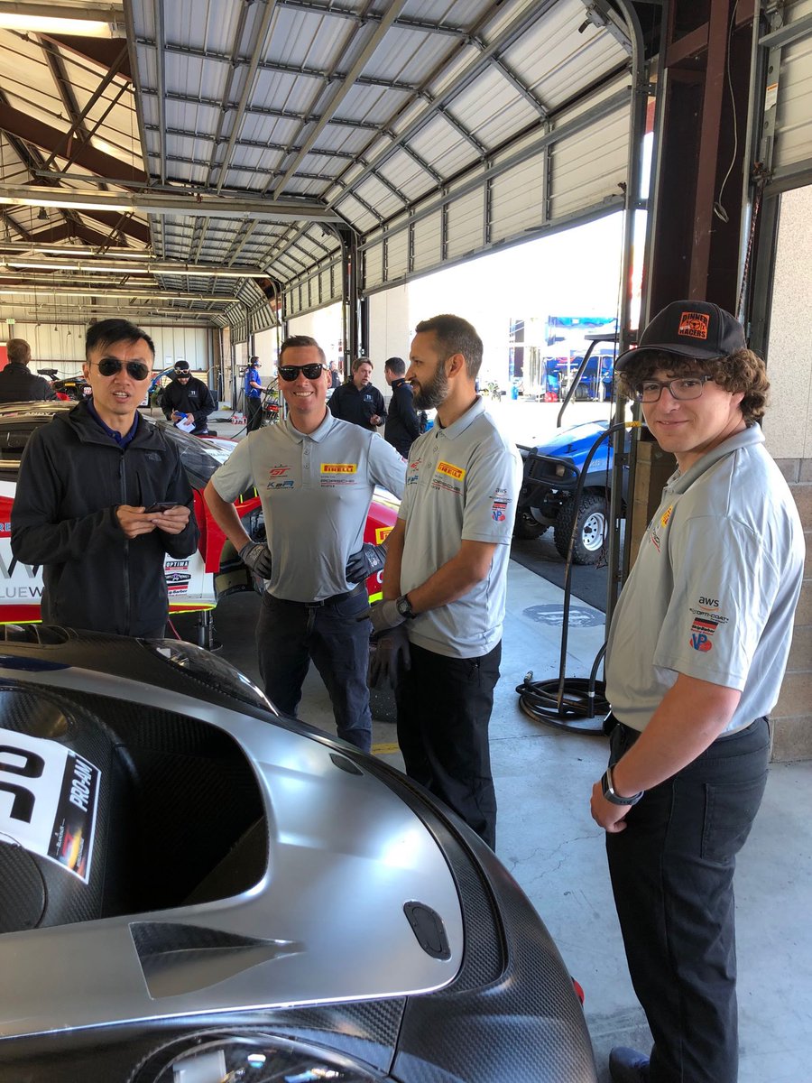 PorscheFanatic's tweet photo. It's #DWRday in honor of #DWRTV. This year I started my career in motorsports and wore my @StyledAesthetic hat at every SRO & IMSA weekend I worked at. Thanks to @Acura & @continentaltire for supporting @DWRshow which helped cement my desire to work in Pro-Am sportscar racing https://t.co/SdWtDBkLRA