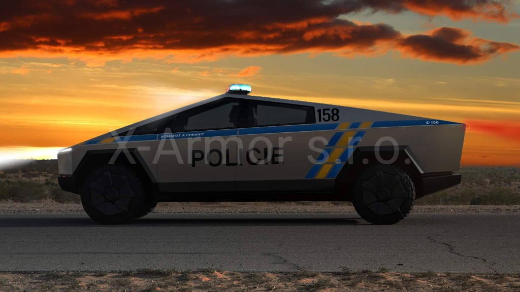 XArmor2's tweet photo. Czech police version
please contact us for more information
You can use my referral link to get 1,500 free km- https://t.co/XwwP2bXoov
@PolicieCZ @MP_Praha @Tesla @elonmusk
#Tesla #TeslaCyberTruck #teslatruck #teslamodel3 #policiecr #mppraha #balistika #zasahovajednotka https://t.co/TtflN2fz03