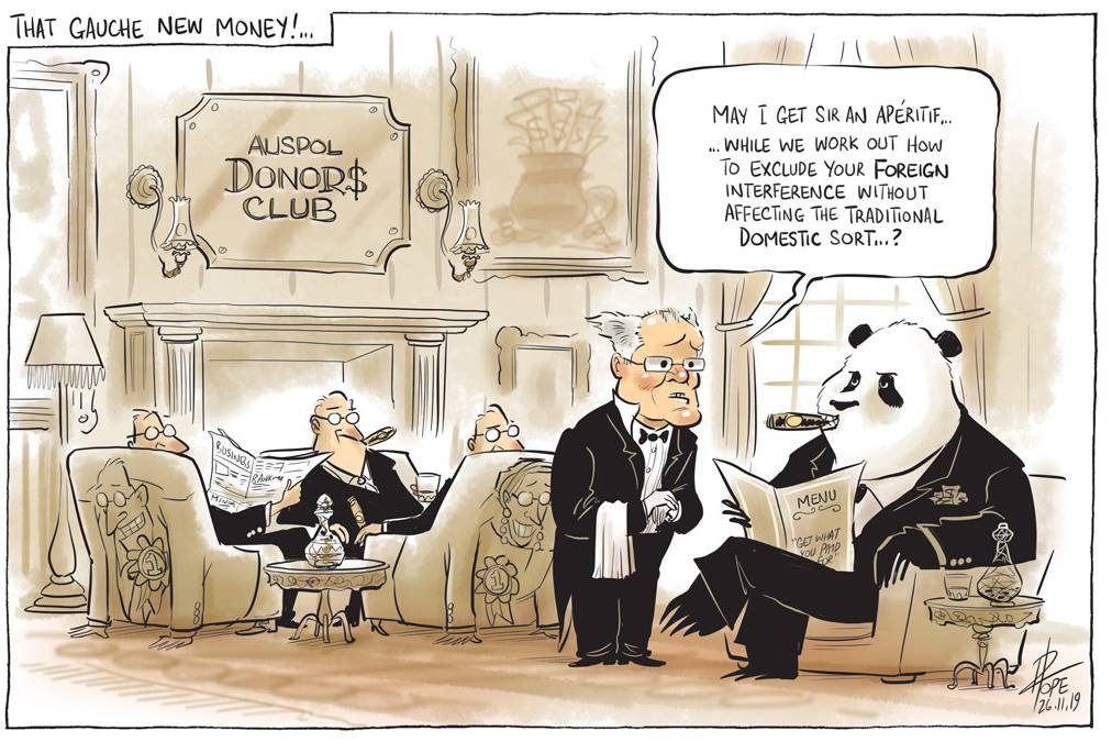 otiose94's tweet photo. #Donations #China #libaus by @davpope https://t.co/zyLP9bdPt3 #auspol #hometobilo #4Corners ritual #Insiders