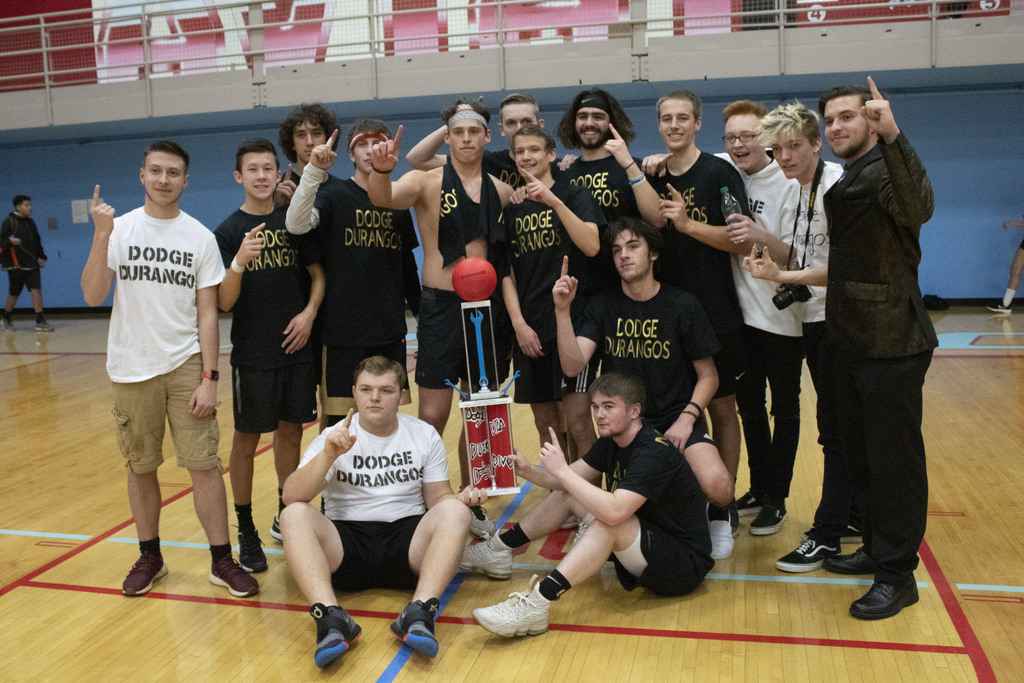 AllianceCSD's tweet photo. Congratulations to the Dodge Durangos for winning the second annual Patches O'Houlihan Dodgeball Tournament at AHS! With 16 teams competing in the tournament today, it was a well-earned victory. #RepthatA https://t.co/iLJU7yaXLU
