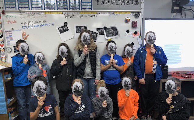 BaileyMoody15's tweet photo. Just wrapped up our Chasing Einstein competition! A huge thank you to @kevinsmithsd for helping with our prizes. #everybodyisagenius https://t.co/oGNkod6wyR