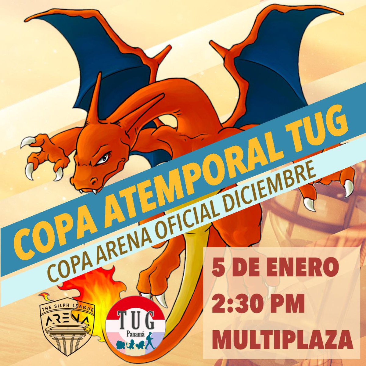 garumox's tweet photo. @sdwilly27 @OnlyAggas @Teamunitygo1 @nextlvls_esport @teleton2030 @VacamonteGo @puntooestego @hoohteam @penogostadium @PokemonPanama @PokemonGoAppLA ¡#TeamGarumox! Participen de la #CopaAtemporal organizada por @Teamunitygo1 a realizarse en @MultiplazaPA
🗓️ 5 de enero 2020
⏰15:00 horas
📍 @MultiplazaPA
Mayor información:
👉@Teamunitygo1
🥊Reglas @SilphGG_ES
📝Inscripción https://t.co/NaH4z3a4zV https://t.co/7TjbRtw7V7