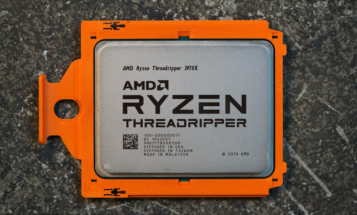 AMDRyzen's tweet photo. The “32 cores of unbeatable power” that is Threadripper 3970X “runs unopposed” in the eyes of @pcworld's Gordon Ung. 

Read his full review to see how 3rd Gen Threadripper makes such a resounding statement in the world of high-end desktop processors. https://t.co/i4H6bhuCJF https://t.co/xV5AnaLvdP