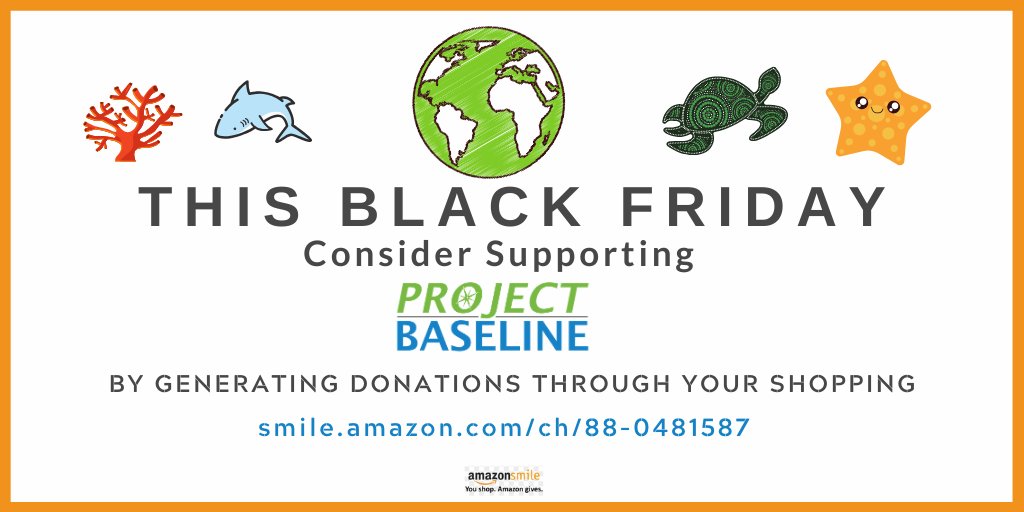 This #BlackFriday, consider #supporting <a href="/Proj_Baseline/">Project Baseline</a> by generating #donations through your #shopping. 

smile.amazon.com/ch/88-0481587

#BlackFridayShoppingAdvice #helptheplanet #donate