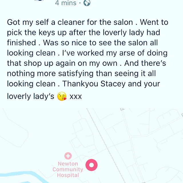 #localbusinessesworkingtogether #glamourcleaners #commercialcleaning #newtonlewillows