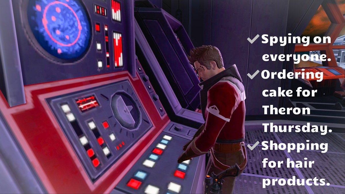 KelliehWildcat's tweet photo. #TheronShan #SWTOR #IdiotSpy https://t.co/BEAxSccoFQ