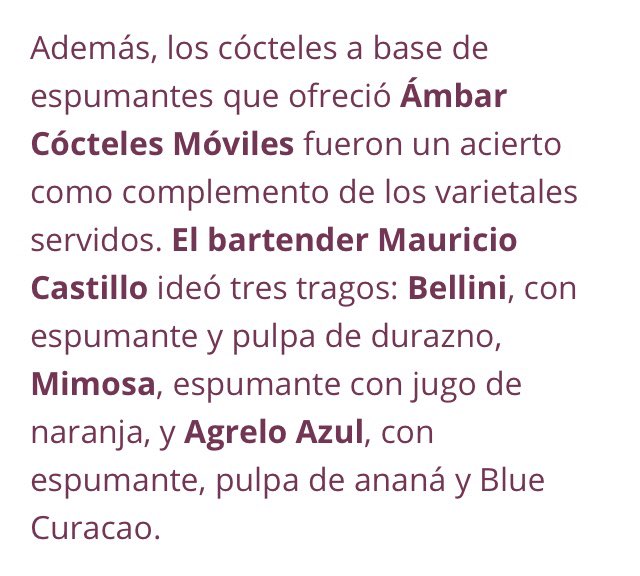 Gracias por la mención <a href="/Guarda14Arg/">Guarda14</a> 
<a href="/LosAndesDiario/">LOS ANDES</a> 
<a href="/BodegaOtaviano/">Bodega Otaviano</a>