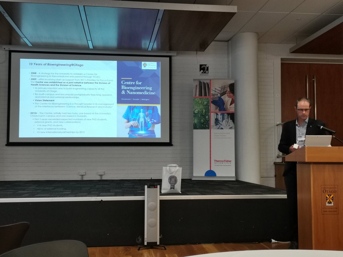 MedTech NZ (@medtechnz) on Twitter photo Celebrating 10 years of Bioengineering and nanomedicine <a href="/otago/">University of Otago</a>. A day of reflecting and looking into the future for researchers here. @ABIaucklandacnz <a href="/callaghannz/">Callaghan Innovation</a> Celebrating 10 years of Bioengineering and nanomedicine <a href="/otago/">University of Otago</a>. A day of reflecting and looking into the future for researchers here. @ABIaucklandacnz <a href="/callaghannz/">Callaghan Innovation</a>