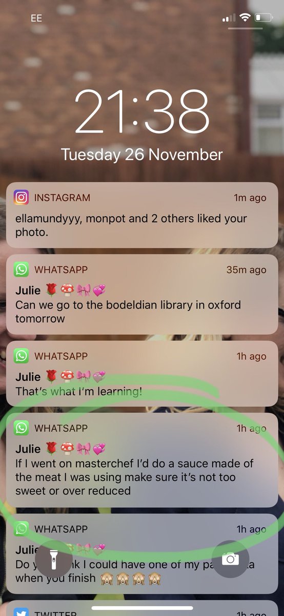 Julie has figured out the secret to being a chef.... she’ll be after my job soon :/ <a href="/marcuswareing/">Marcus Wareing</a> @MGaletti01 #masterchefprofessionals