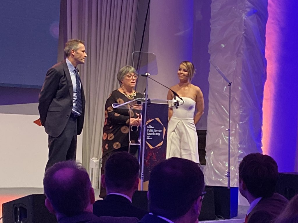 Overall winner of Guardian Public Service Awards are Nottingham City Council headed to be carbon neutral by 2028! Well deserved!