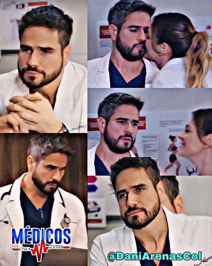 DaniArenasCol's tweet photo. #Collages1 #Capitulo11 @MedicosOf Mejores momentos del Dr #DavidParedes @DanArenas ๐จ๐ปโโ๏ธ๐โค๏ธ la Dra Ana @gretelvaldez estรก demasiada feliz por tener a David ayudรกndole en consulta externa ๐ se nota q le ENCANTA ๐ el Dr Paredes. A quien no ๐คค #MedicosLineaDeVida #TeamMedicos ๐๐๐ฝ๐ซ https://t.co/SngcYoZ3ke