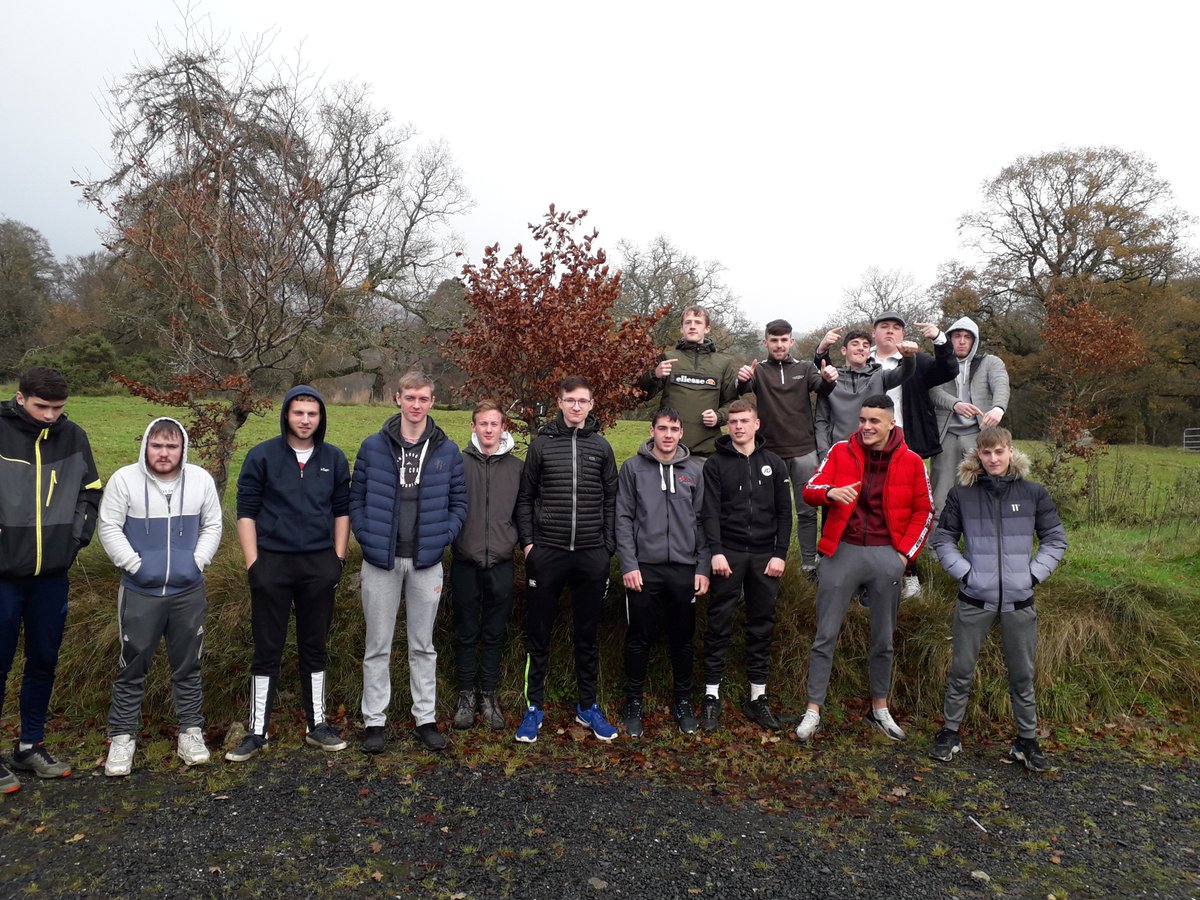 Our leaving cert geography students getting ready to complete their compulsory field student in Kippure estate, Co. Wicklow. The lads were happy with the learning outcomes after working on processes of transportation and deposition. Well done lads! With their teacher Mr Casey.