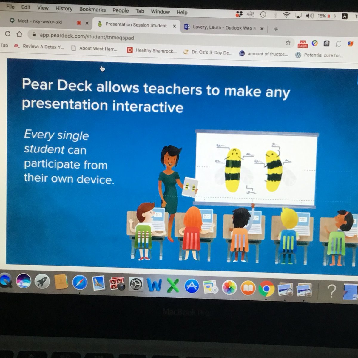 technologylaura's tweet image. 1 goal I have every year is to present my content better. Today I pushed myself to learn additional tools &amp;amp; tips about @PearDeck by taking a webinar #teachbetter
Don’t just rely on what you have always been doing, instead push yourself for greatness. #tuesdayvibes @WeAreTeachers