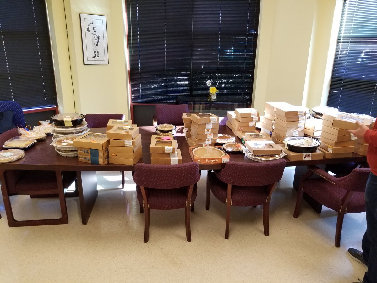 Thank you to our parents who baked or donated enough pie for EVERY adult at Clemente to take home a pie for Thanksgiving.  Its PIESgiving!!! We are thankful for you!!!!