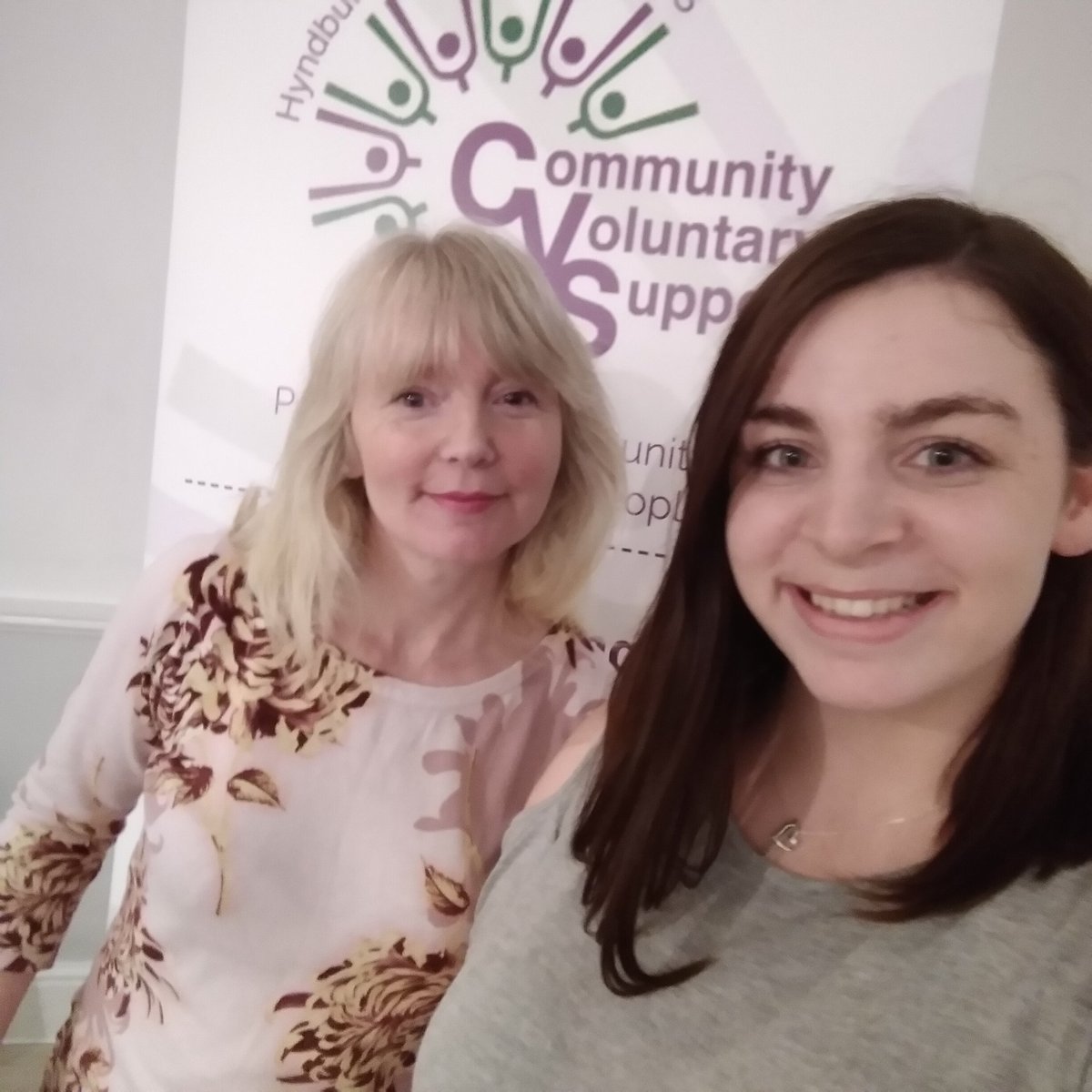 THE_HRVCVS's tweet photo. Two of our Community Connectors, Claire and Hayliegh, attended the dementia showcase tonight with @matters_memory. They had a great time getting to know the local services that target dementia support. #memorymatters #ConnectingTheConnectors #HRVCVS #Homewise https://t.co/r8JJfbQ2le