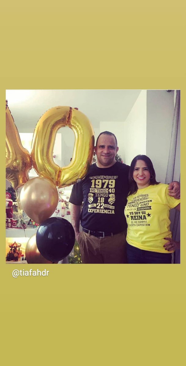 tiafahDR's tweet photo. Y qué importan los años?
Cuando estás en la mejor compañía.

#TshirtsPersonalizados #CamisetasPersonalizadas
WhatsApp #8296964656
⠀⠀⠀⠀⠀⠀⠀⠀⠀
#tiafah #tiafahDR #DetallesDeBendicion #RegalosDeBendicion  #CamisetasParaTodaLaFamilia #Sublimacion #VinilTextil #Serigrafia https://t.co/ZdUibq0xqx