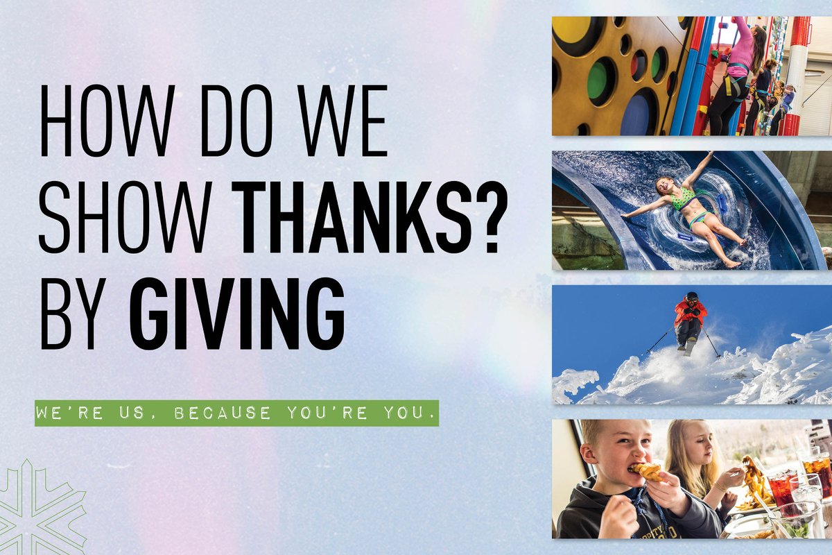 jaypeakresort's tweet photo. Because, you.

Give Back Friday is back. On 11/29 we will randomly pick 300 Jay Peakers to receive a little something from us as a #JayPeakThankYou to you. 

Read the blog to learn more, and check back on Friday when we share the full list of winners.

🎁 https://t.co/2VlEaKoP3r https://t.co/FjSoh70pAv
