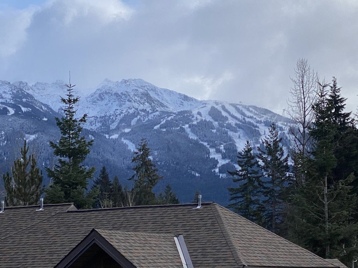 Just in time for opening weekend Whistler is finally starting to look like a ski resort - been a slow start to the season ... Happy Thanksgiving to all my American friends - see you on the slopes!
