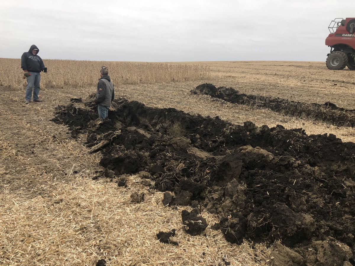 kulmweatherman's tweet image. Still living the dream. 🤦‍♂️#harvest19