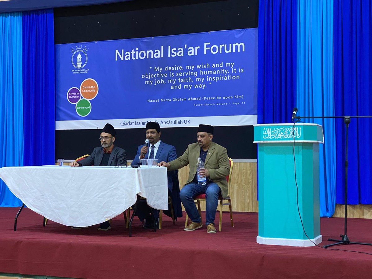 National Isa’ar Forum held at Baitul Futuh mosque on Sunday 24th November 2019. A number of special guest were invited to attend and speak at the event which had over 60 attendees.
#Ahmadiyya
