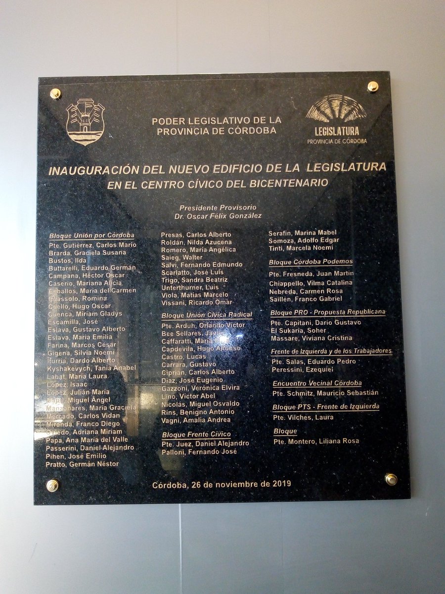 JoseAEscamilla's tweet photo. Hoy participe de la inauguración del nuevo edificio de nuestro Poder Legislativo Provincial. Un gusto ser parte de un hecho histórico. #Unicameral2019 #nuevalegislatura @LegislaturaCBA https://t.co/YHRU3d0yPk