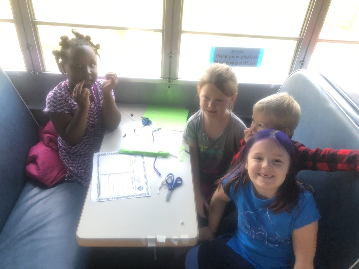 Tommy_Fare's tweet image. Gobble Gobble Gobble! Norwood’s last STREAM bus of the year was this afternoon and it was awesome!!!! The Ss were challenged to make a turkey trap using crazy materials. @NorwoodES @canstafford @JSzymanski301 #projectbus