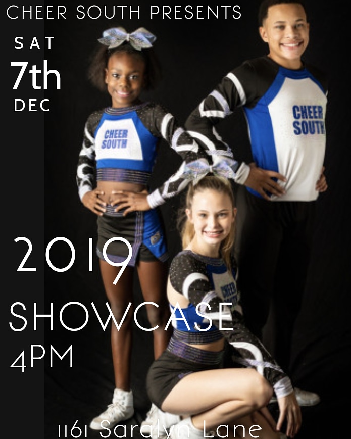 cheer_south's tweet photo. Let's pack the gym ya'll 💙🖤 https://t.co/urZAZyk3Nq